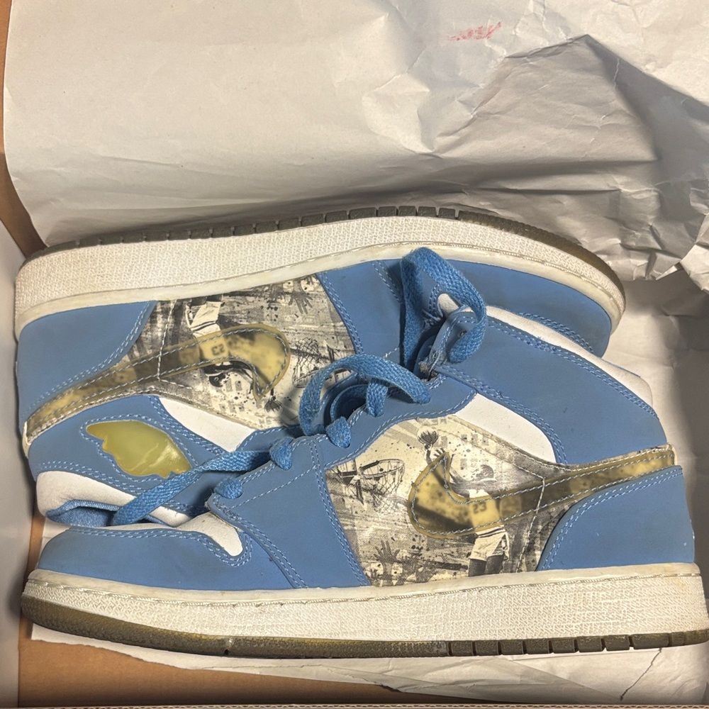 Jordan Alpha Retro 1 High-Top Sneakers